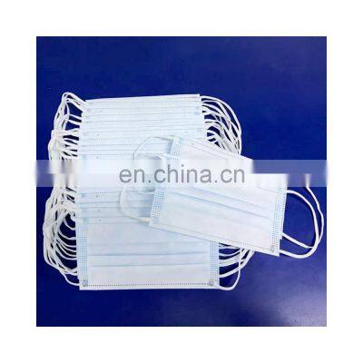 Non-woven Mask 3-layer Surgical Disposable Surgical Mask Disposable Medical Face Masks With Ear Hooks