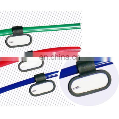 High quality greetmed medical plastic stethoscope id tag