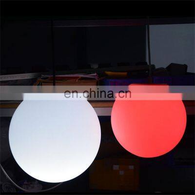 Promotional Gift OEM Plastic Battery Floating Waterproof Night Light Up Led Float Pool Ball Holiday Lighting