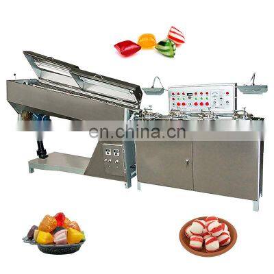 Flat Small Die Form Batch Full Automatic Toffee Hard Make Drop Roller Candy Machine Lollipop Production Line