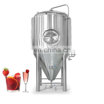 Industrial Kefir 3500l Fermentation Tank System Equipment Copper 60l 100l Conical Lab Fermenter 20 Litros Price