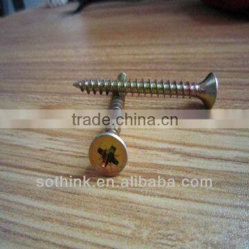 flat head Chipboard screws harden