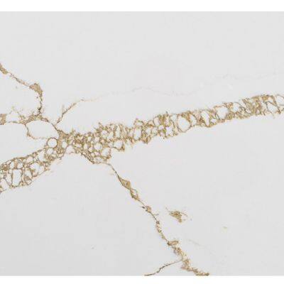 Code：6102，Calacatta Artificial Stone Quartz Slab Kitchen Countertops photo-2