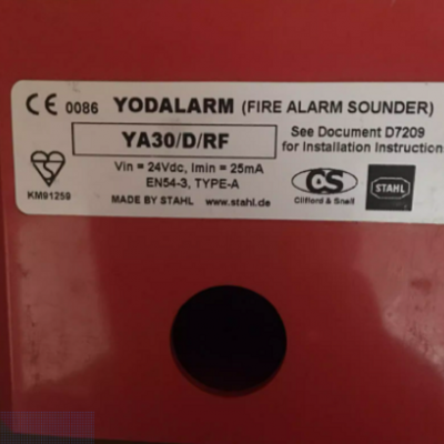 MarineCLIFFORD SNELL YODALARM FIRE ALARM SOUNDER YA30/D/RF