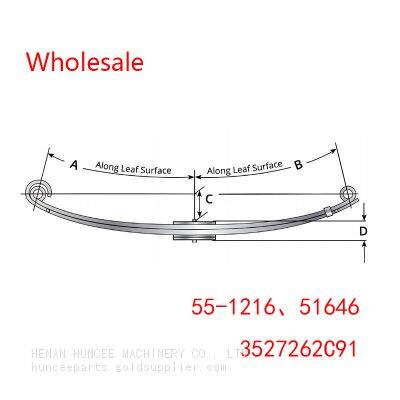 SRI 55-1216, 3527262C91, 51646 For NAVISTAR Front Leaf Spring Wholesale