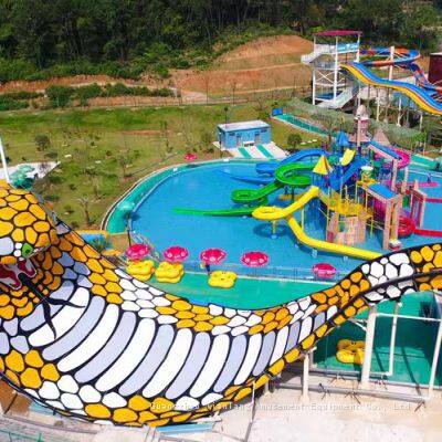 Outdoor Swimming Pool Water Slide Large Outdoor Slide Children's Water Park Water Village Entertainment and Amusement Facilities photo-5
