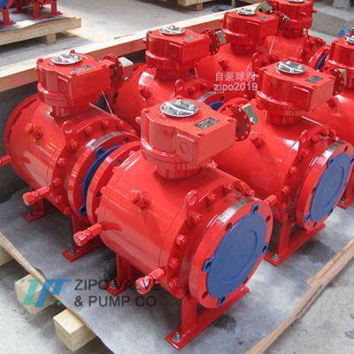 3-piece Forged Body Trunnion Mounted Ball Valve photo-5