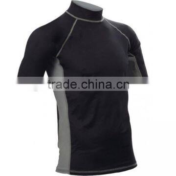 custom camo rash guard, sports clothing, nylon lycra shirt rash guard for sale