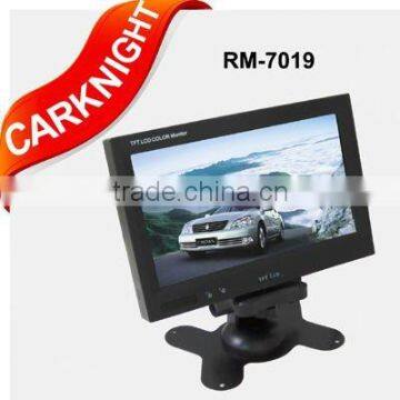 7 inch TFT-LCD monitor rear view bluetooth camera,Stand-alone monitor,Car monitor