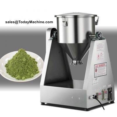 Double Cone Tumbler Blender Herbs Spice Herbals Powder Barrel Mixer