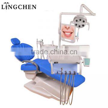Chinese Dental Chair Price With Dental Chair Spittoon photo-4