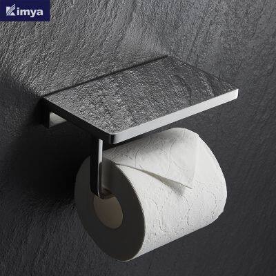 Toilet Paper Holder 304 Stainless Steel Paper Shelf Washroom Paper Box Model 8009A photo-3