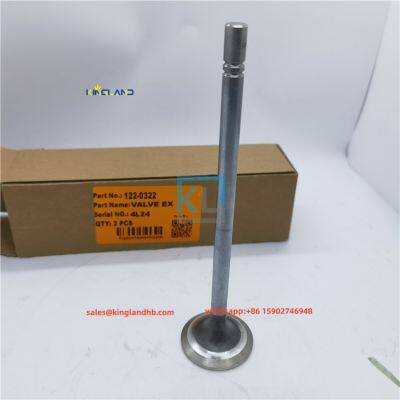 3408 engine Valve Intake 122-0322 1220322 For CAT