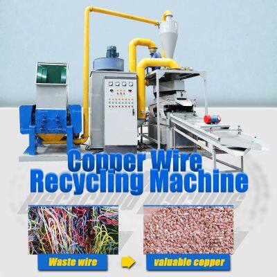 Молотильно-сепарационный комплекс для медных кабелей