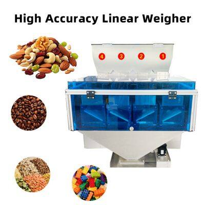 High Accuracy Linear Weigher 4 Head Linear Weigher Machine Automatic Weighing and Dispensing Machine photo-4