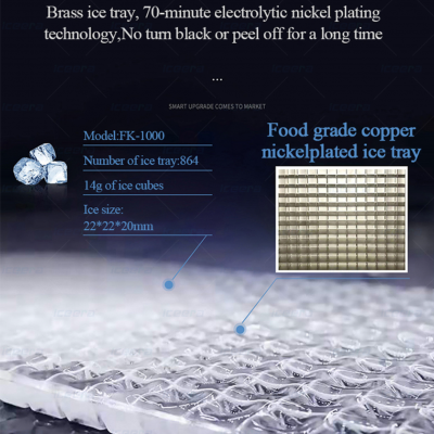 Ice Cube Machine Automatic Commercial 200 kg Cube Ice Maker photo-3