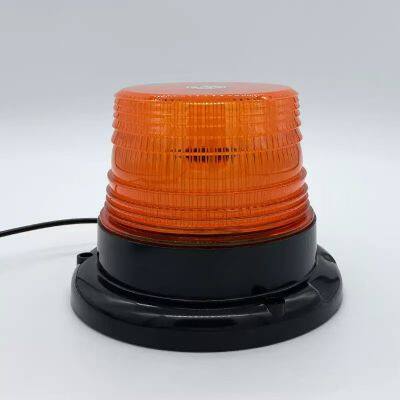 Universal 12V 24V Car Truck Roof Top Warning Light Emergency LED Strobe Light Flashing Beacon With Magnetic Base
