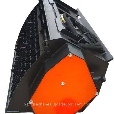 Skid Steer Loader Mounted Concrete Mixer Hydraulic Mixing Attachment