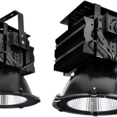 Construction Site Light LED Tower Crane Light 500W 800W 1000W Large Area Spotlight for Construction Projects