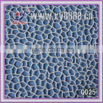 factory wholesles cotton yarn embroidery fabric mesh