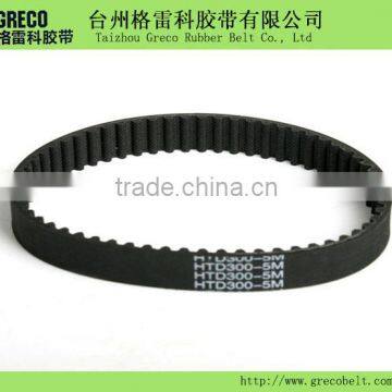 working steady PU timing belt (HTD 5M)