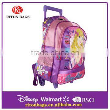Fashion Best Designer The Beautiful Princess Child Trolley School Bag Quality Choice photo-2