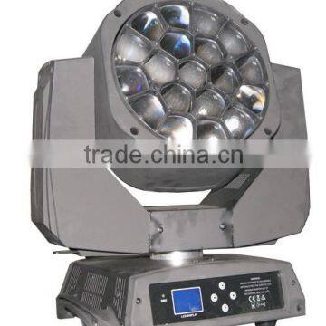 B19 290W moving head Led wash light RGBW 4IN1 Leds 19*15W Pan:540 degree Tilt:270 degree