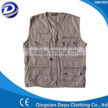 Cream colored fishing clothing