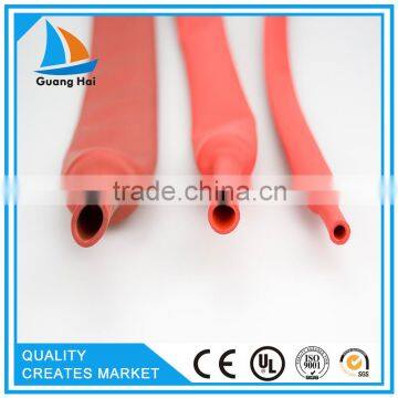 Dual wall heat shrinkable tube with adhesive