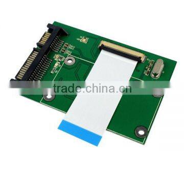 Brand New 1.8" ZIF/LIF CE HDD Hard Disk Drive SSD to 7+15 22 Pin SATA Adapter Converter