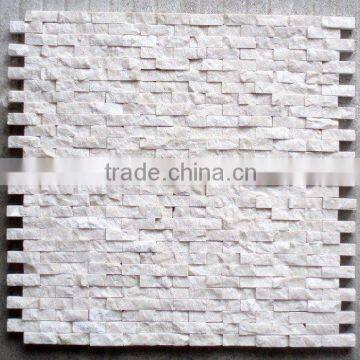 Crema Marfil Marble Stone Mosaic Tile HHM-D002