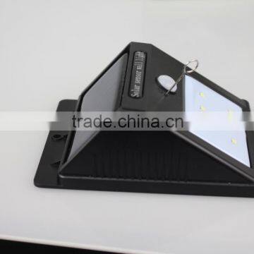 Integrated Solar Led With Motion SensorLamp for Backyard Garden Out Door Wall Lighting
