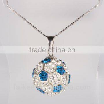 925 Silver Football Pendant Wholesale Fashion Jewelry for Boy photo-2