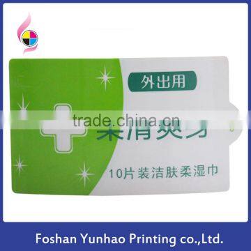 Wipes Label Sticker Self-adhesive PET/PP/PVC Paper Sticker photo-2