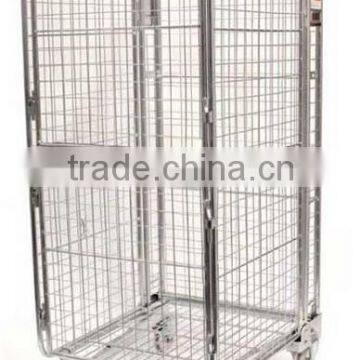 Split Gate Pallet Roll Container