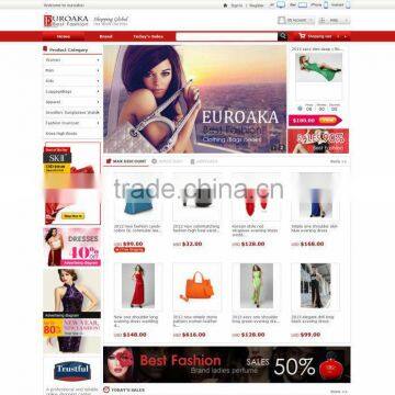 online shopping mall design, APP developing,e-website design with drop shipper from china