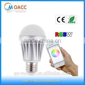 2015 hot selling wireless smart bulb bluetooth led bulb WiFi RGB Smart LED Bulb