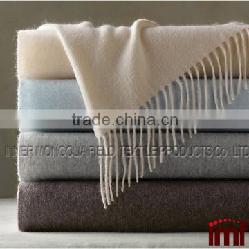 Wool and Cashmere Throw