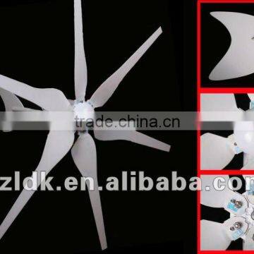 energy saving 300w wind turbine &generator hyacinth 12V/24v/5.85kg for home 2011