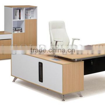 melamine furniture steel desks L shape standing desk(SZ-ODT661)