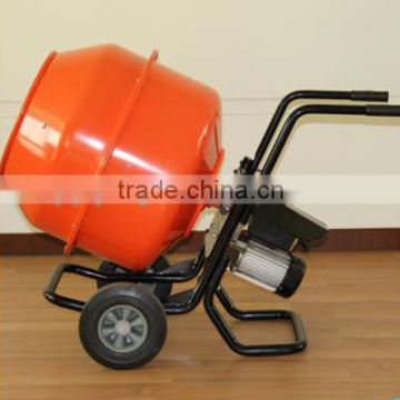 portable small concrete mixer from 120L to 800L capacity,220V electric