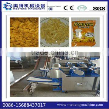 Fully automatic Low cost fried Hot sale wheat flour chips snack machine