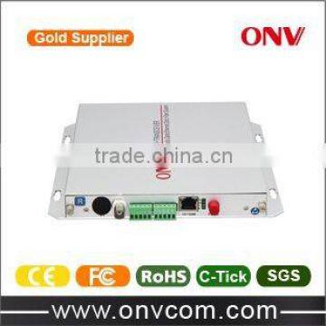 1CH Video Optical Transceiver with video/ Reverse Data/Audio/100M Ethernet