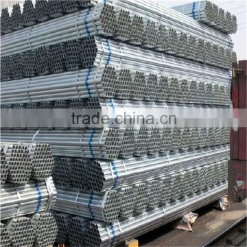 Prepainted zinc round steel pipes for steel building