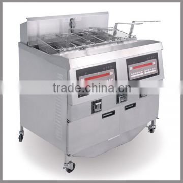 open fryer with 4 baskets/2 cylinders 4 baskets