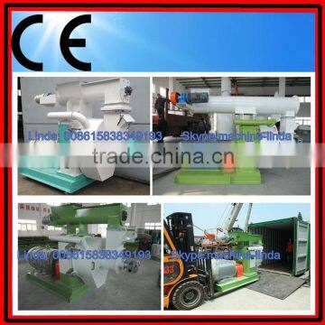 2015 Ring Die CE Wood Pellet Mill Machine