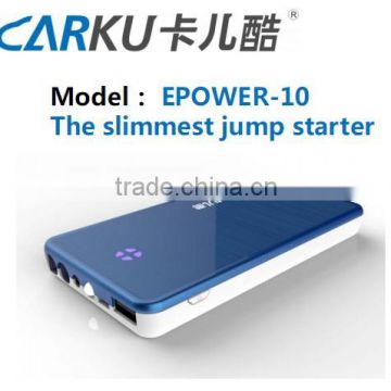 Best selling products 200g Slimmest Carku USB Charge mini jump starter carku with cool color