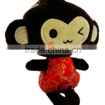 12CM MONKEY KEYCHAIN, STUFFED TOYS