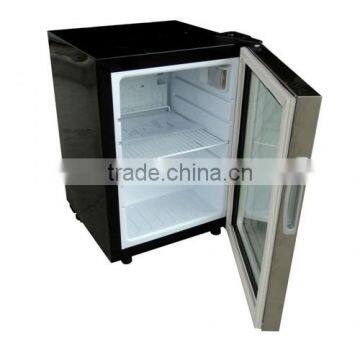 Auto-defrost silent mini bar display cooler mini fridge