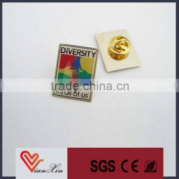 Promotional Metal Enamel Button Badge Manufacter in China